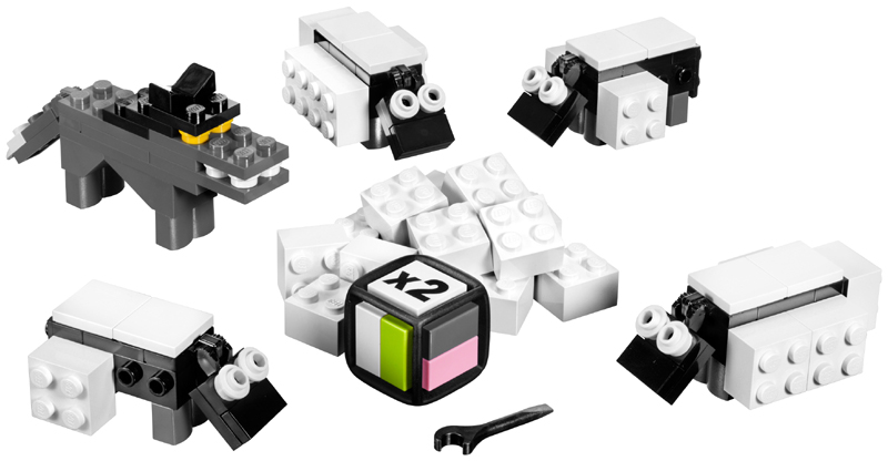 3845-C Wild Wool (Certified) LEGO Games