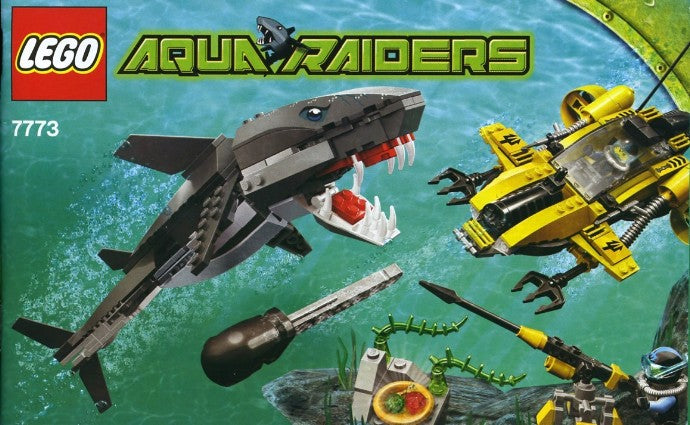 7773-C Tiger Shark Attack (Certified) LEGO Aquazone