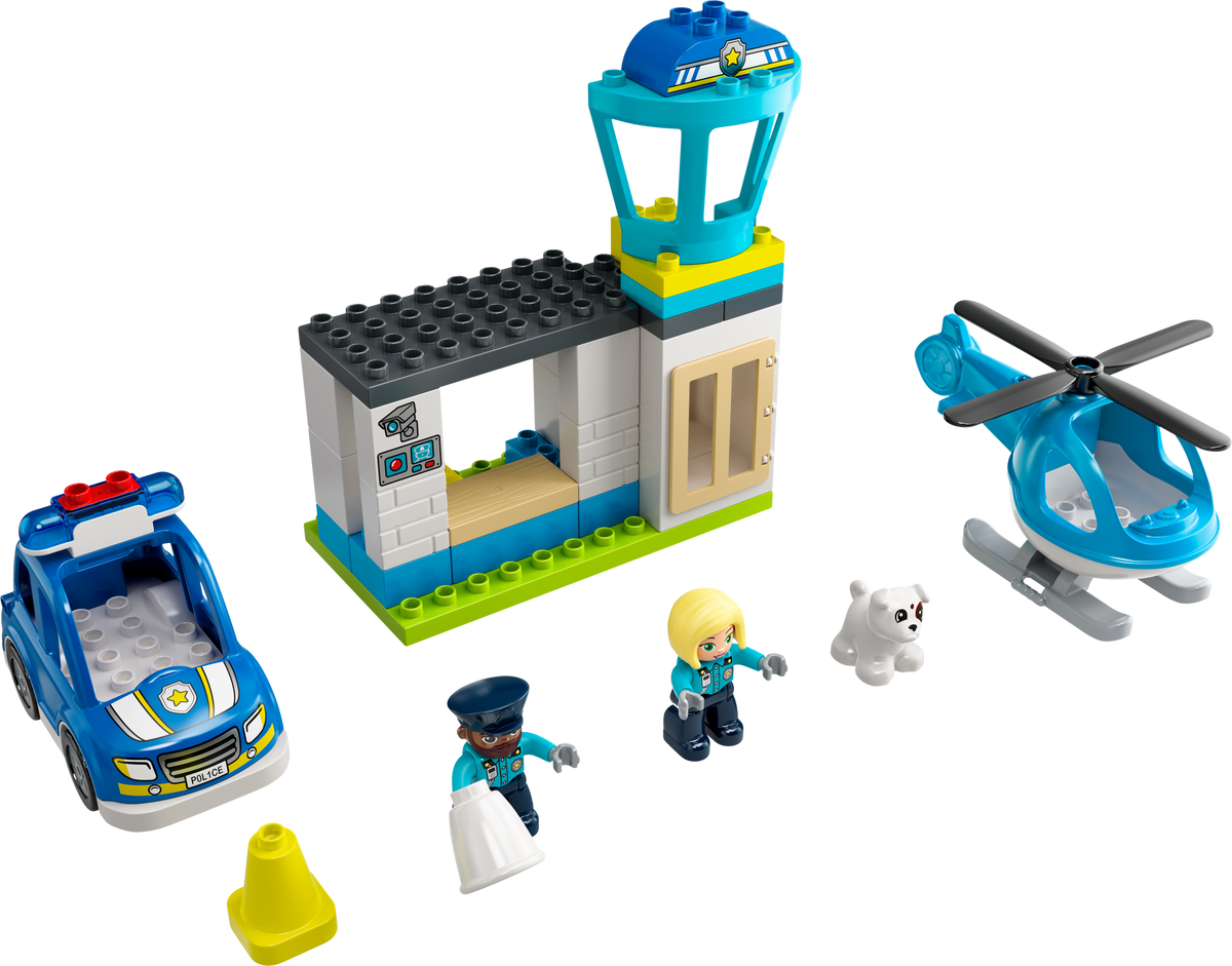 10959 Police Station & Helicopter (Retired) LEGO DUPLO