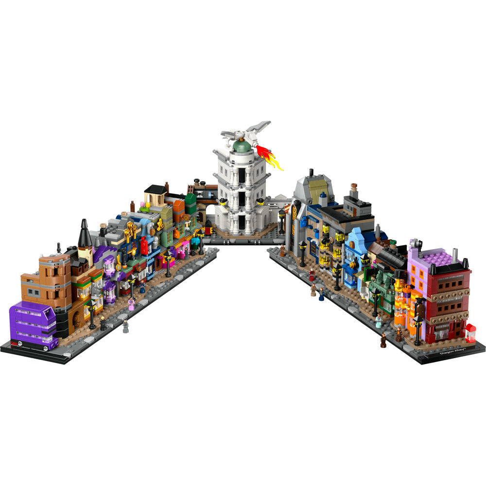 76444 Diagon Alley Wizarding Shops (Used) LEGO Harry Potter