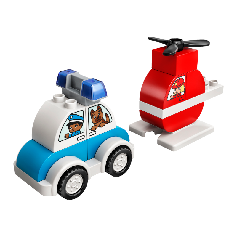 10957 Fire Helicopter & Police Car (Retired) LEGO DUPLO