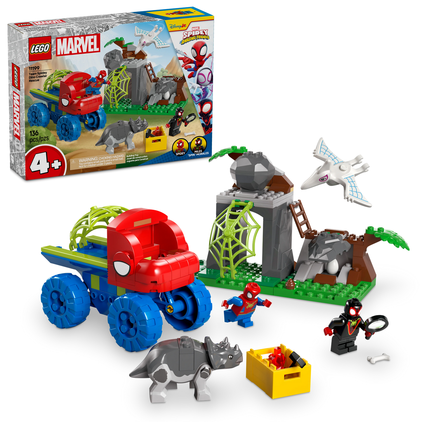 11199 Team Spidey Dino Crawler Rescue