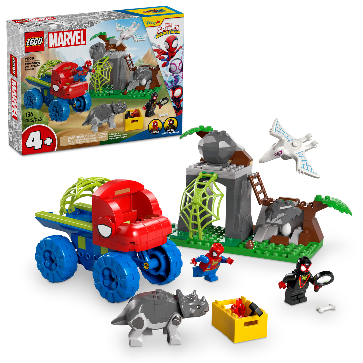 11199 Team Spidey Dino Crawler Rescue