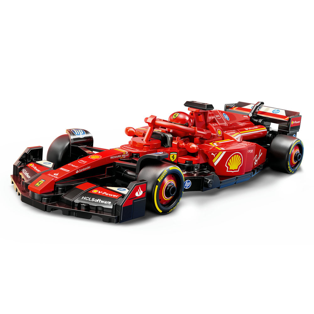 77242 Ferrari SF-24 F1 Race Car Building