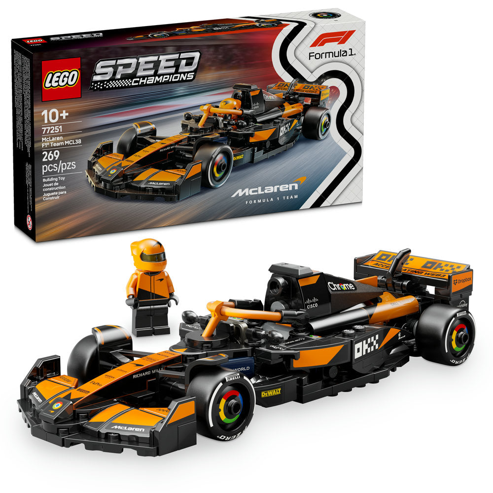77251 McLaren F1 Team MCL38 Race Car