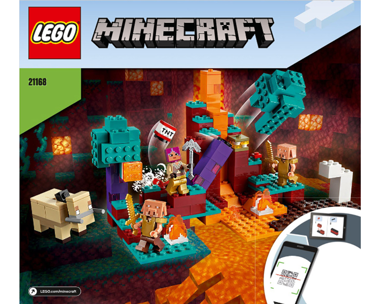 21168 The Warped Forest (Used) LEGO Minecraft