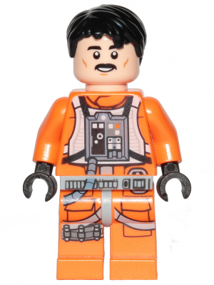 Biggs Darklighter - Light Nougat Head, Hair (sw1038)