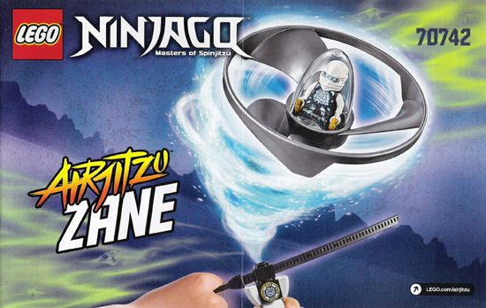 70742 Airjitzu Zane Flyer (Used) LEGO Ninjago