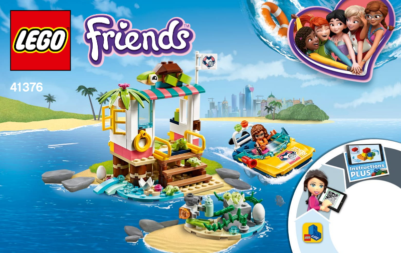 41376 Turtles Rescue Mission (Used) LEGO Friends