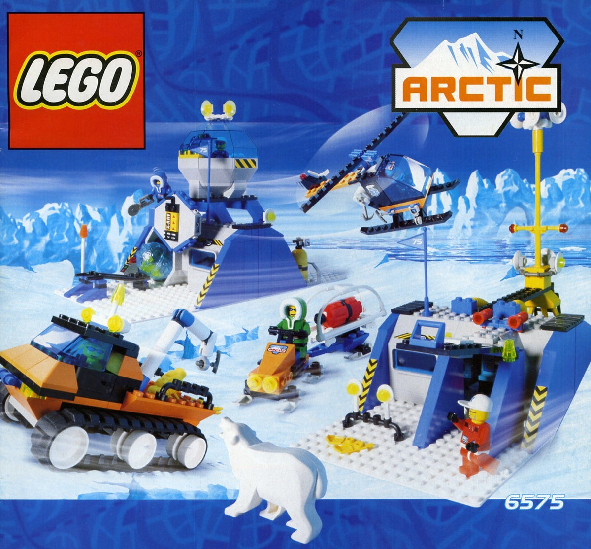 6575 Polar Base (Used) LEGO Town