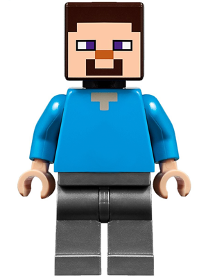 Steve (Light Nougat) - Flat Silver Legs (min048)