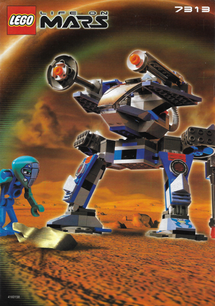 7313 Red Planet Protector (Used) LEGO Space