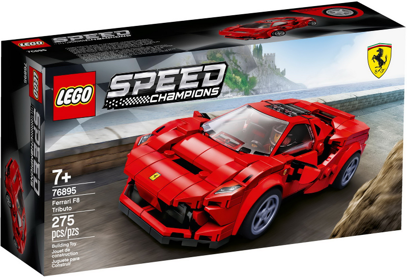 76895 Ferrari F8 Tributo (Retired) LEGO Speed Champions