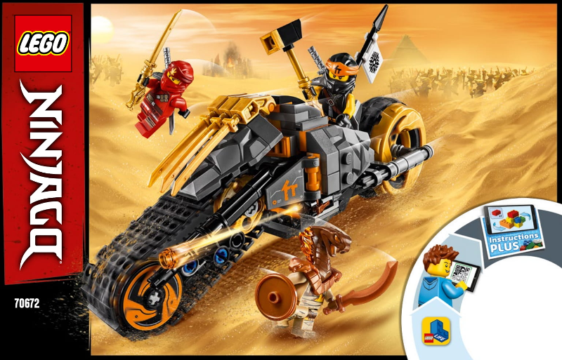 70672 Cole's Dirt Bike (Certified) LEGO Ninjago