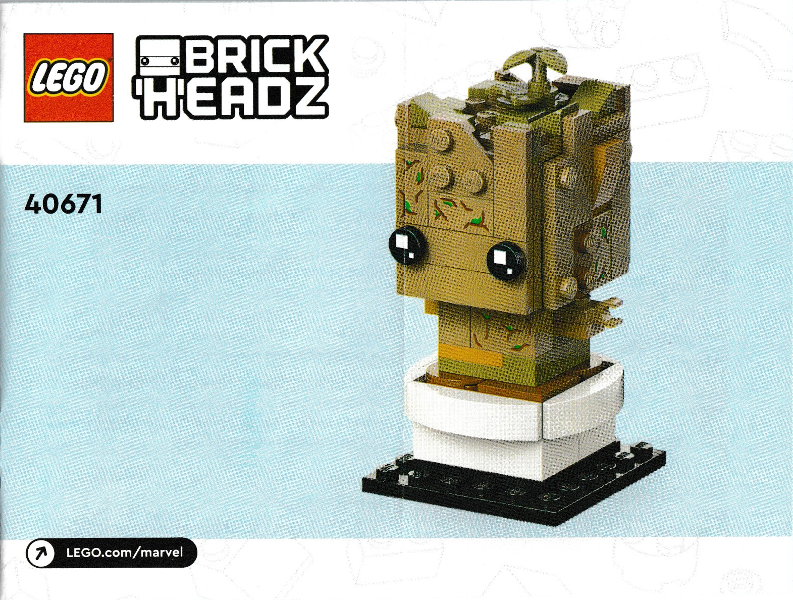 40671 Potted Groot (Used) LEGO BrickHeadz