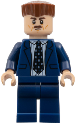 J. Jonah Jameson - Dark Blue Suit, Reddish Brown Hair (sh1059)