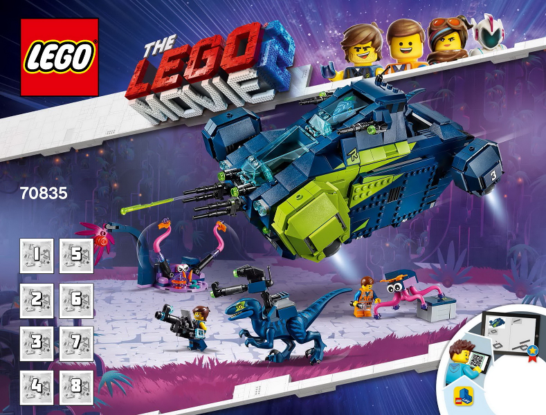 70835 Rex's Rexplorer! (Used) LEGO The LEGO Movie 2
