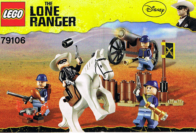 79106 Cavalry Builder Set (Used) LEGO The Lone Ranger