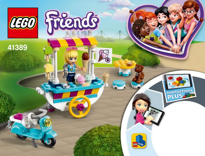 41389 Ice Cream Cart (Certified) LEGO Friends