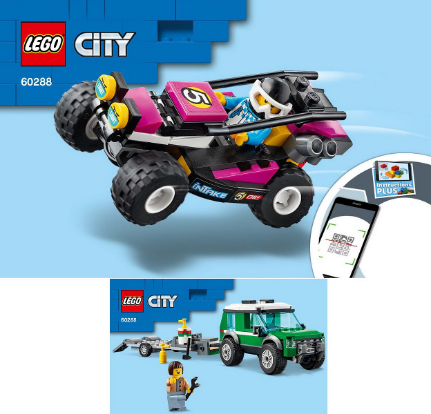 60288 Race Buggy Transporter (Used) LEGO City