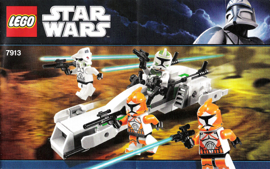 7913 Clone Trooper Battle Pack (Certified) LEGO Star Wars