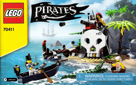 70411 Treasure Island (Used) LEGO Pirates