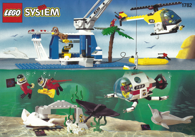1782 Discovery Station (Used) LEGO Town