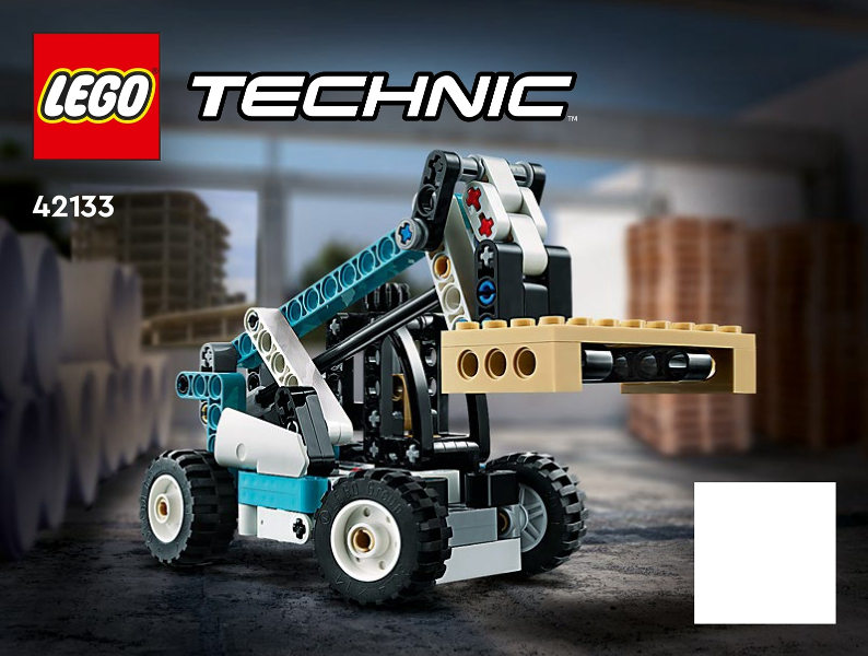 42133 Telehandler (Used) LEGO TECHNIC