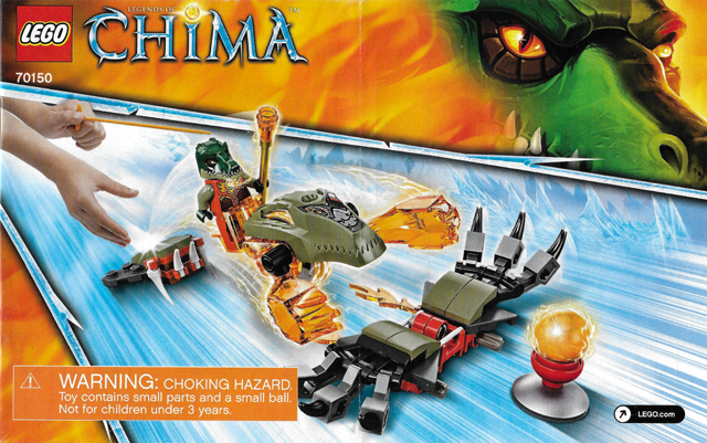 70150 Flaming Claws (Certified) LEGO Legends of Chima