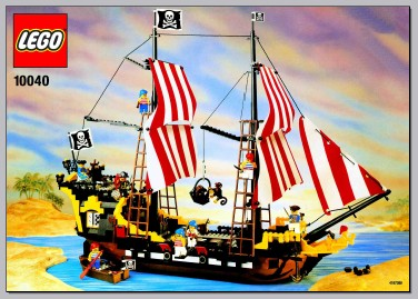 10040 Black Seas Barracuda (Used) LEGO Pirates