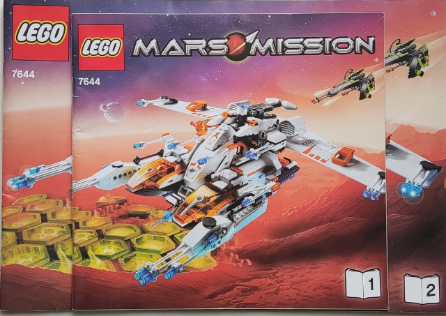 7644 MX-81 Hypersonic Operations Aircraft (Used) LEGO Space