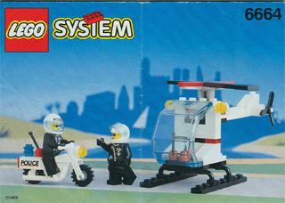 6664 Chopper Cops (Certified) LEGO Town