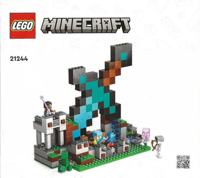 21244 The Sword Outpost (Used) LEGO Minecraft