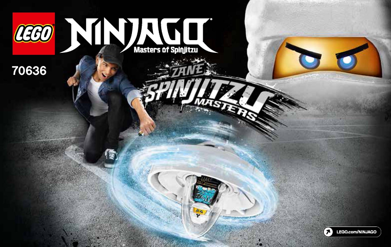 70636 Zane - Spinjitzu Master (Used) LEGO Ninjago
