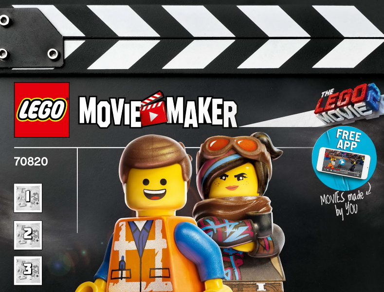 70820 LEGO Movie Maker (Used) LEGO The LEGO Movie 2