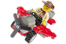 5911 Johnny Thunder's Plane (Retired) LEGO Adventurers