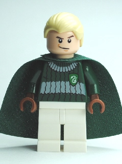 Draco Malfoy - Dark Green and White Quidditch Uniform (hp108)