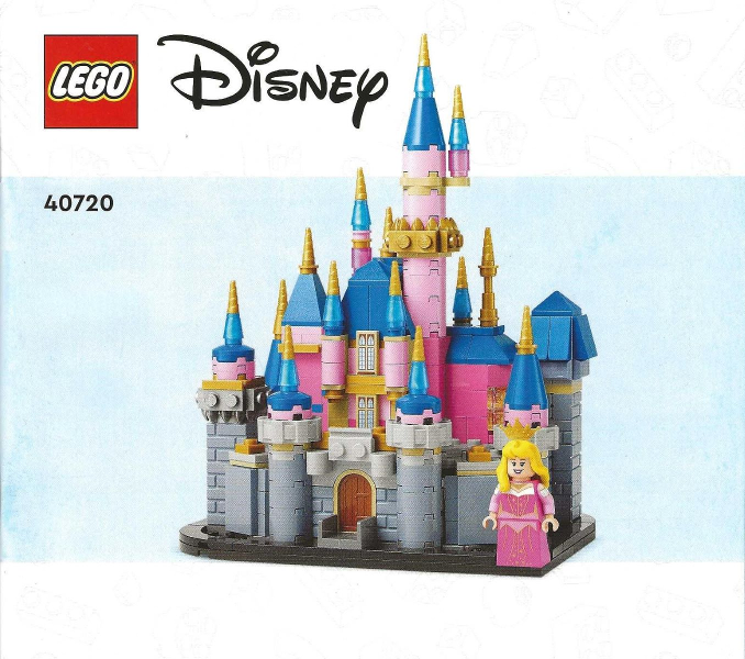 40720 Mini Disney Sleeping Beauty Castle (Certified) LEGO Disney