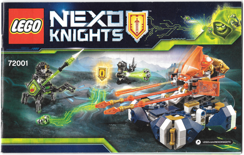 72001 Lance's Hover Jouster (Used) LEGO Nexo Knights