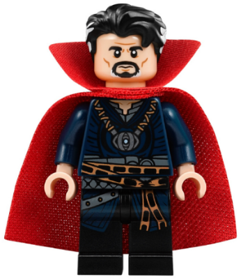 Doctor Strange - Necklace, Cloth Spongy Cape and Starched Collar (sh0509)