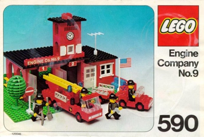 590 Engine Co. No. 9 (Certified) LEGO Town