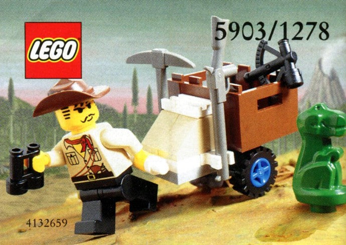 5903 Johnny Thunder and Baby T (Used) LEGO Adventurers