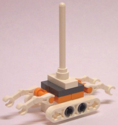 Treadwell Droid - White and Orange Body (sw0146)