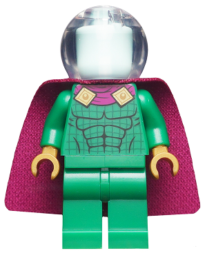 Mysterio - Light Aqua Head, Trans-Clear Helmet (sh0620)