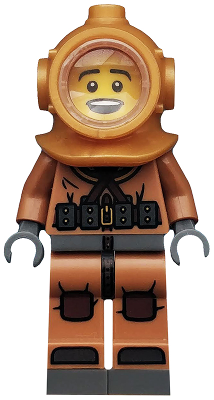 Diver (Minifigure Only) (col118)