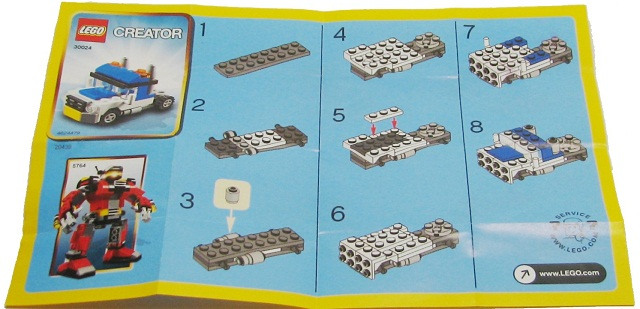 30024 Truck (Certified) LEGO Creator
