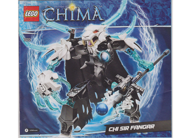 70212 CHI Sir Fangar (Used) LEGO Legends of Chima