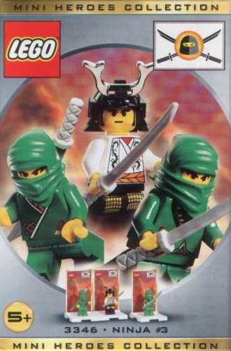 3346 Ninja #3 - Mini Heroes Collection (Certified) LEGO Castle