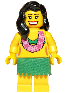 Hula Dancer (Minifigure Only) (col033)