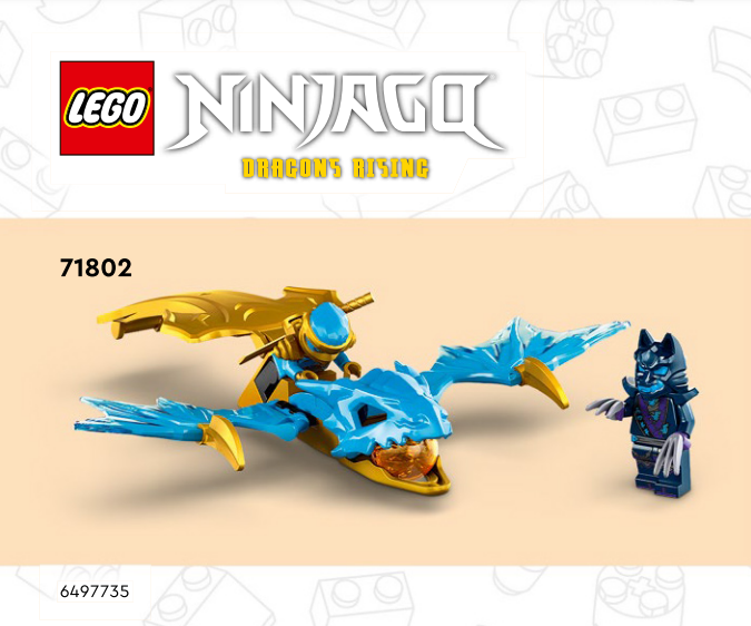 71802 Nya's Rising Dragon Strike (Certified) LEGO Ninjago